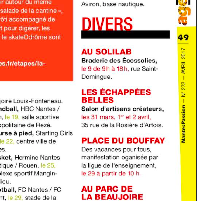 Article nantes passion