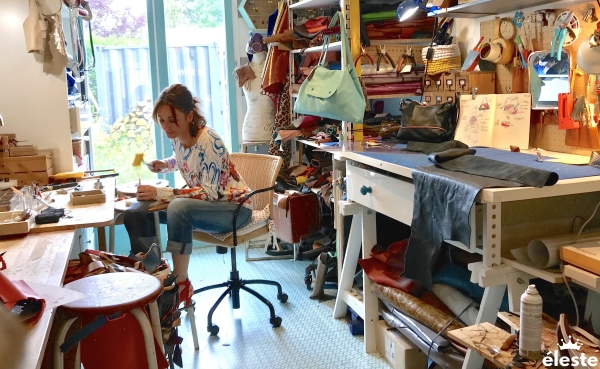 sac eleste maroquinerie artisan salon echappees belles nantes