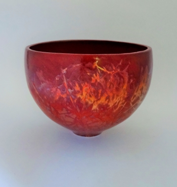 G.FERRAGLIO vaisselle décoration ceramique cuisson Raku salon créateurs Nantes Échappées Belles