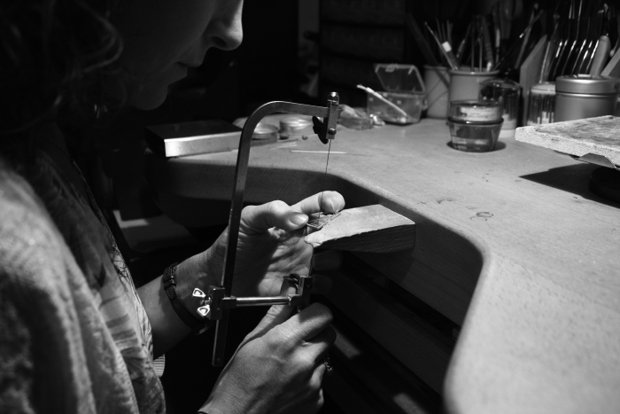 Marielle R Bijoux faits main Nantes argent délicatesse salon créateurs les Échappées Belles hiver