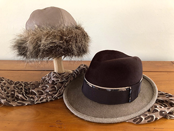 Lila Lacoti chapeaux accessoires les Echappées Belles salon Nantes
