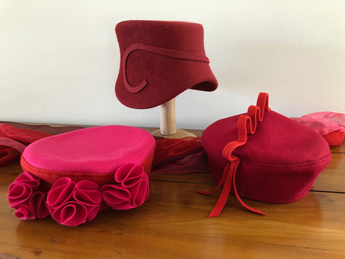 Lila Lacoti chapeaux accessoires les Echappées Belles salon Nantes