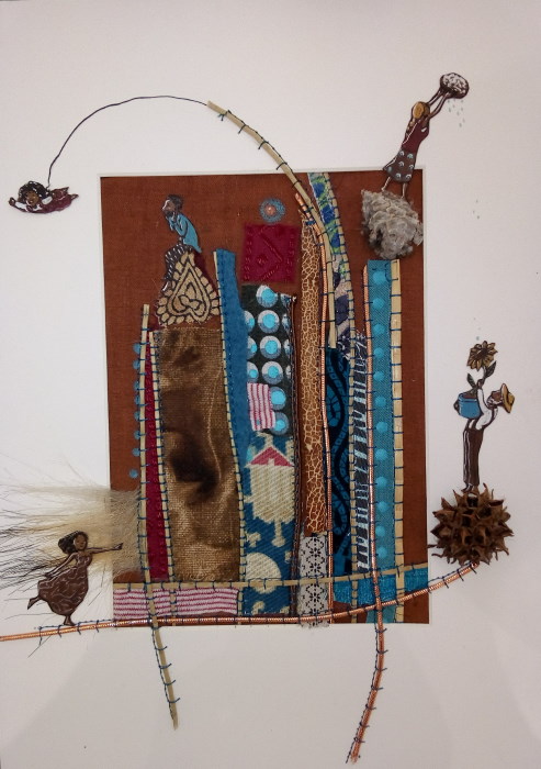 yam creation textile broderie couture peinture salon echappees belles
