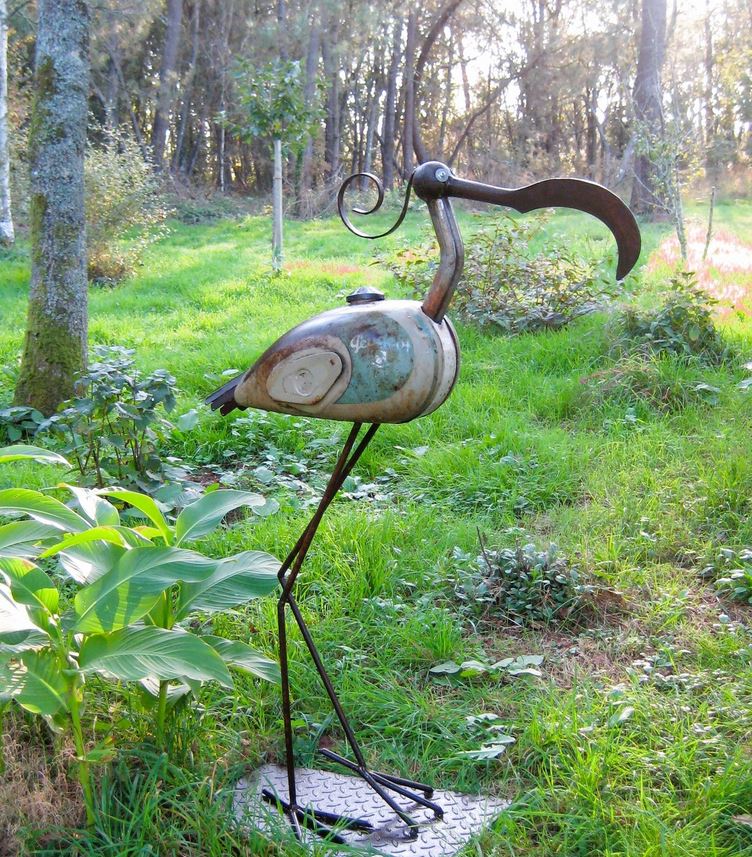 titi sculpture metal bestiaire echappees belles salon nantes