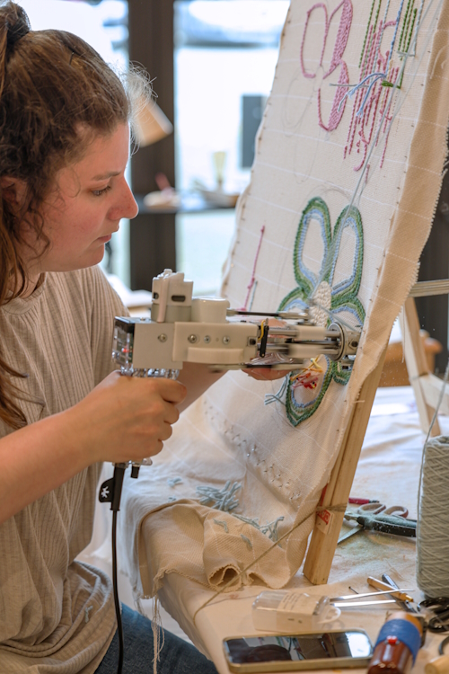 manon melot tufting echappees belles nantes